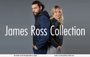 Značka reklamního textilu James Ross Collection