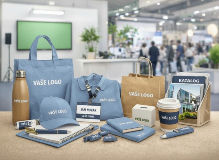 Reklamní textil na veletrhy a firemní eventy